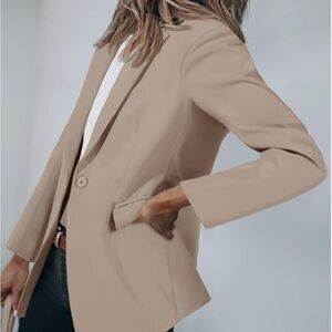 Women's Beige Blazer